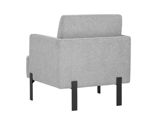 Lorilyn Lounge Chair Belfast Heather Grey - Modern Accent Chair | Upholstered
