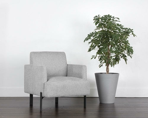 Lorilyn Lounge Chair Belfast Heather Grey - Modern Accent Chair | Upholstered