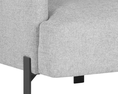 Lorilyn Lounge Chair Belfast Heather Grey - Modern Accent Chair | Upholstered