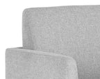 Lorilyn Lounge Chair Belfast Heather Grey - Modern Accent Chair | Upholstered