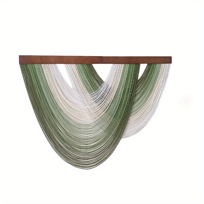 Ocean Wave Wall Hanging - Boho Macrame Tapestry | Gradient Wall Art