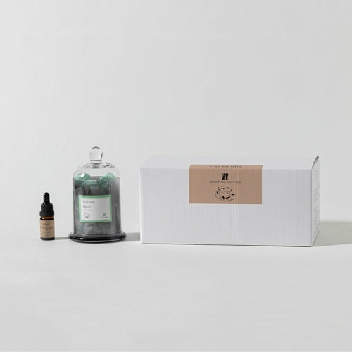 Sleeping Oasis Gemstone Diffuser - Aromatherapy Reed Diffuser | Tropical Bath