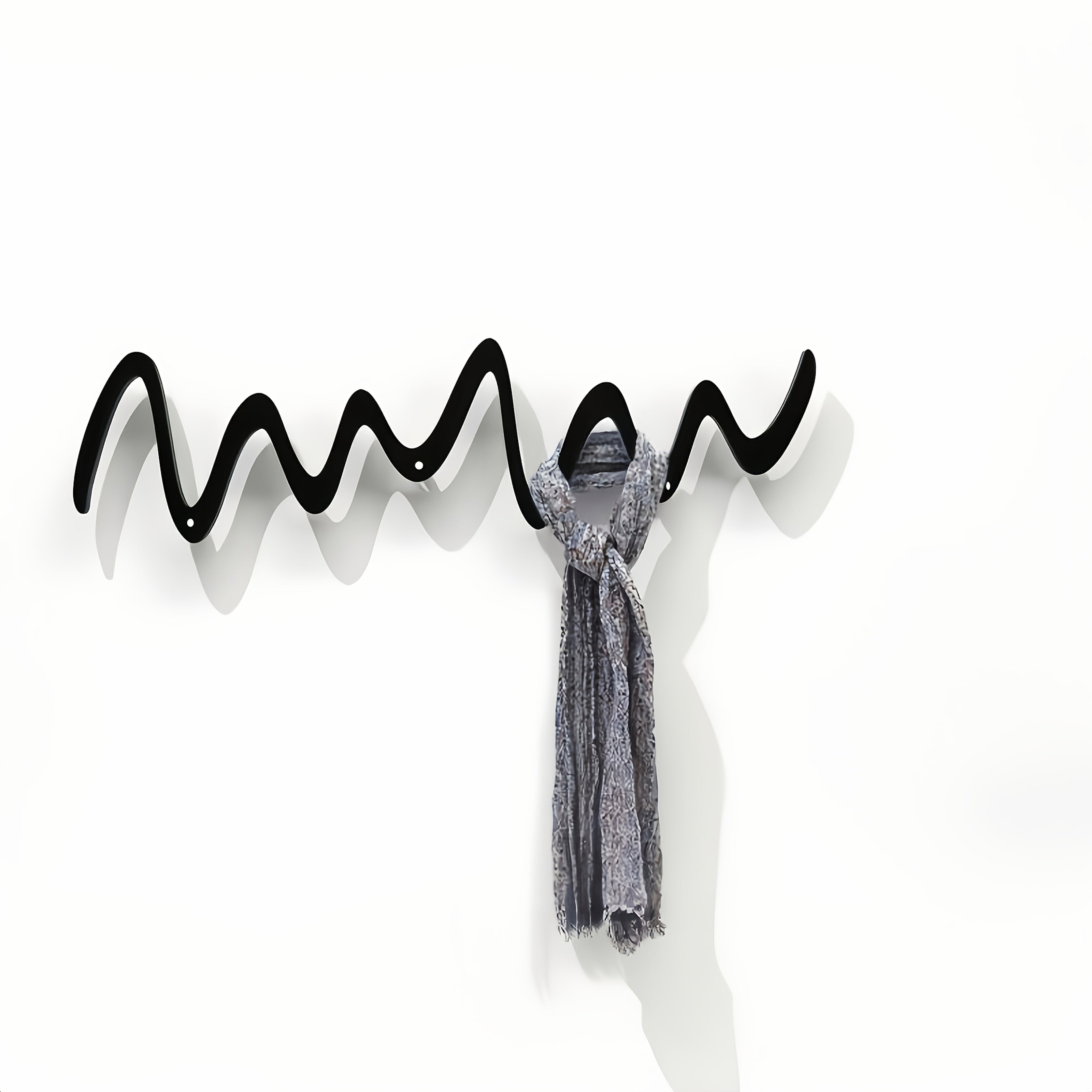 Wall Hook - Modern Minimalist Metal Hook for Coats, Bags & Keys