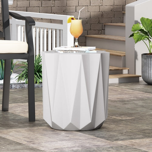 Contemporary End Table - Modern Side Table for Living Room & Bedroom