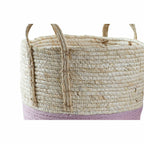 Natural Woven Storage Baskets with Handles Set of 3 | 30x30x26cm Organizer