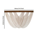 Nordic Boho Wall Tapestry - Handwoven Cotton Wall Hanging | Scandinavian Home Decor