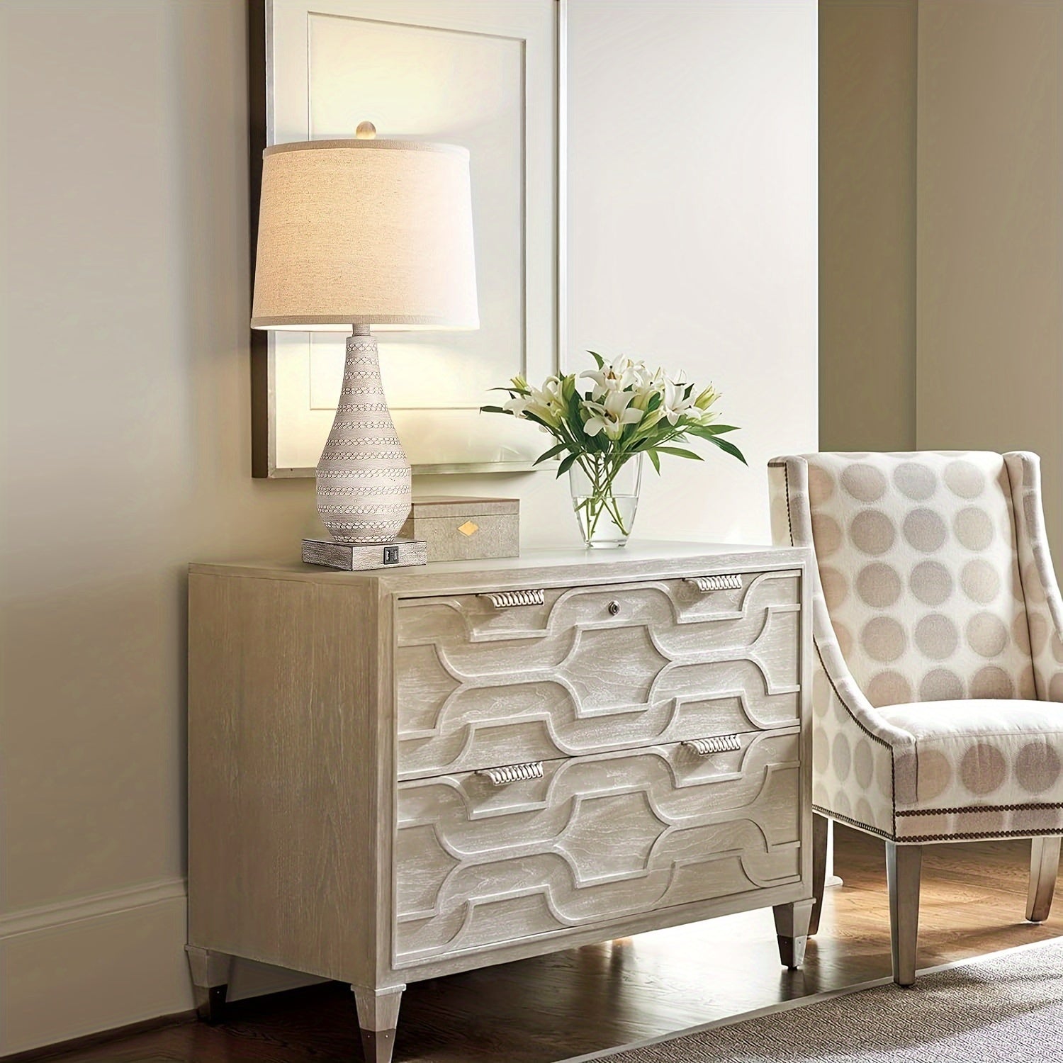 Touch Table Lamps Set of 2 - Dimmable Bedside Lamps with USB Ports