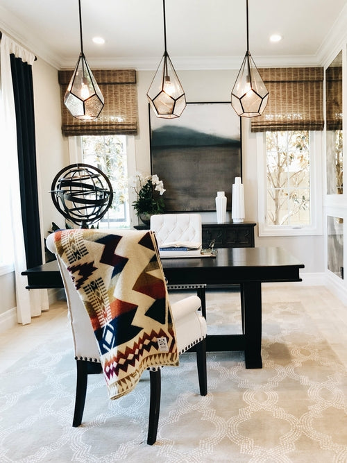 Awa Blanket - Vibrant Autumn Handcrafted Ecuadorian Blanket