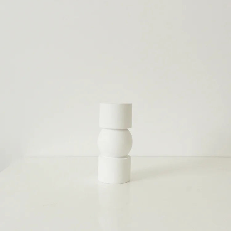 Italian Wooden Modern Minimalist Candle Holders