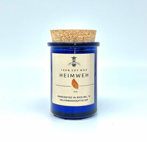 Heimweh Candle - Tobacco Teakwood Scented Candle with Spice & Sandalwood