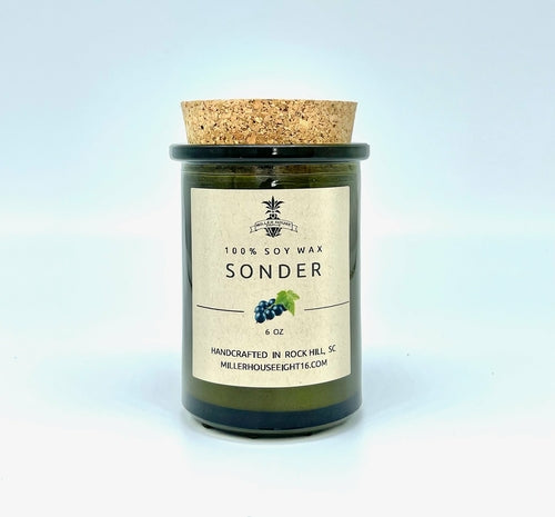 Sonder Candle - Fruity Spice Scented Candle with Saffron, Apple & Patchouli