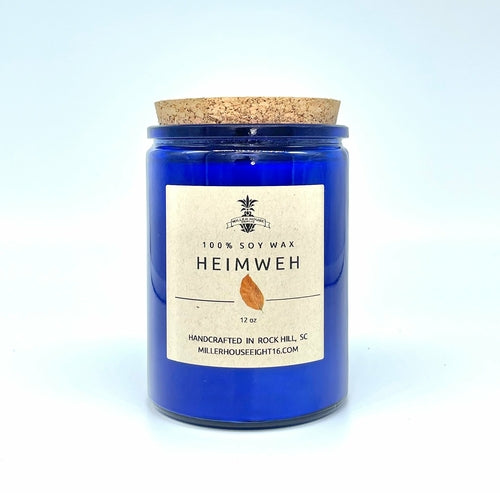 Heimweh Candle - Tobacco Teakwood Scented Candle with Spice & Sandalwood