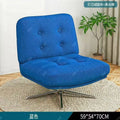 Velvet Rotatable Accent Chair - Modern Lounge Seating for Living Room & Balcony