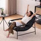 Italian Luxury Lounge Chair - Minimalist Designer Accent Chair | Modern Leisure Sofa