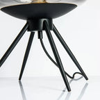 Art Glass Bedside Lamp - Postmodern Designer Table Lamp for Bedroom & Study