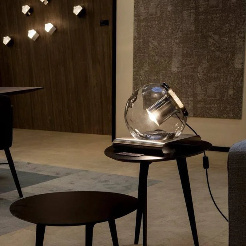 Glass Ball Lamp - Nordic Post-Modern Designer Light with Touch Control