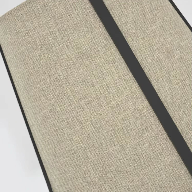 Japanese Floor Lamp - Wabi Sabi Fabric Lamp for Living Room & Bedroom