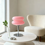 Hamburg Glass Table Lamp - Modern Dimmable Bedside Lamp with Touch Control