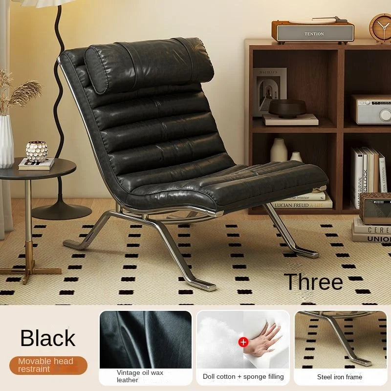 Minimalist Luxury Sofa Chair - Designer Lounge Chair for Living Room