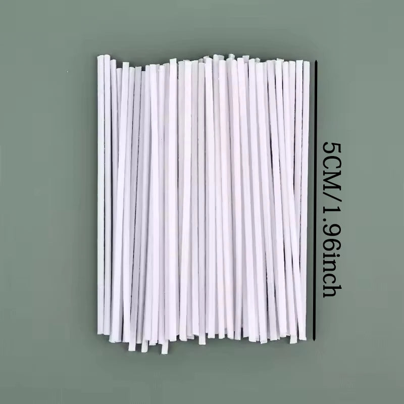 Premium Pearl Candle Wax Kit - 100g Candle Making Set with 50 Wicks