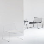 Nordic Hollow Accent Chair - Modern Backrest Dining Chair for Home & Balcony