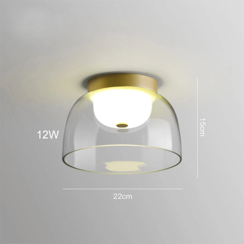 Modern Glass Pendant Light | Nordic LED Art Deco Chandelier