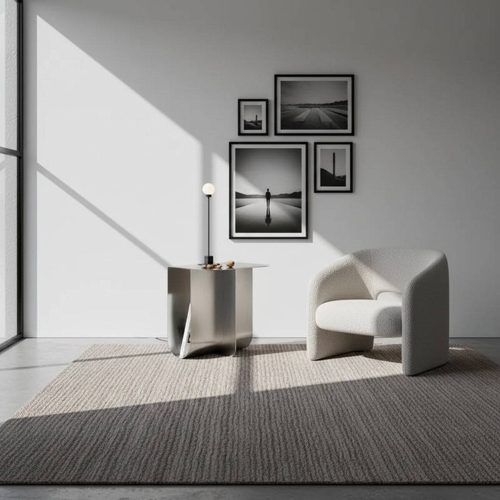 Italian Designer Coffee Table - Modern Minimalist Side Table for Living Room
