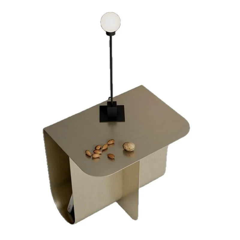 Italian Designer Coffee Table - Modern Minimalist Side Table for Living Room