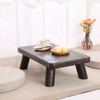 Japanese Tea Table - Traditional Paulownia Wood Low Floor Table for Living Room