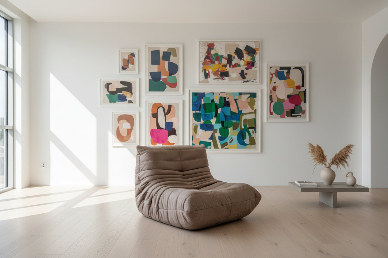 Lazy Sofa Chair - Tatami Reading Chair for Bedroom, Living Room & Balcony