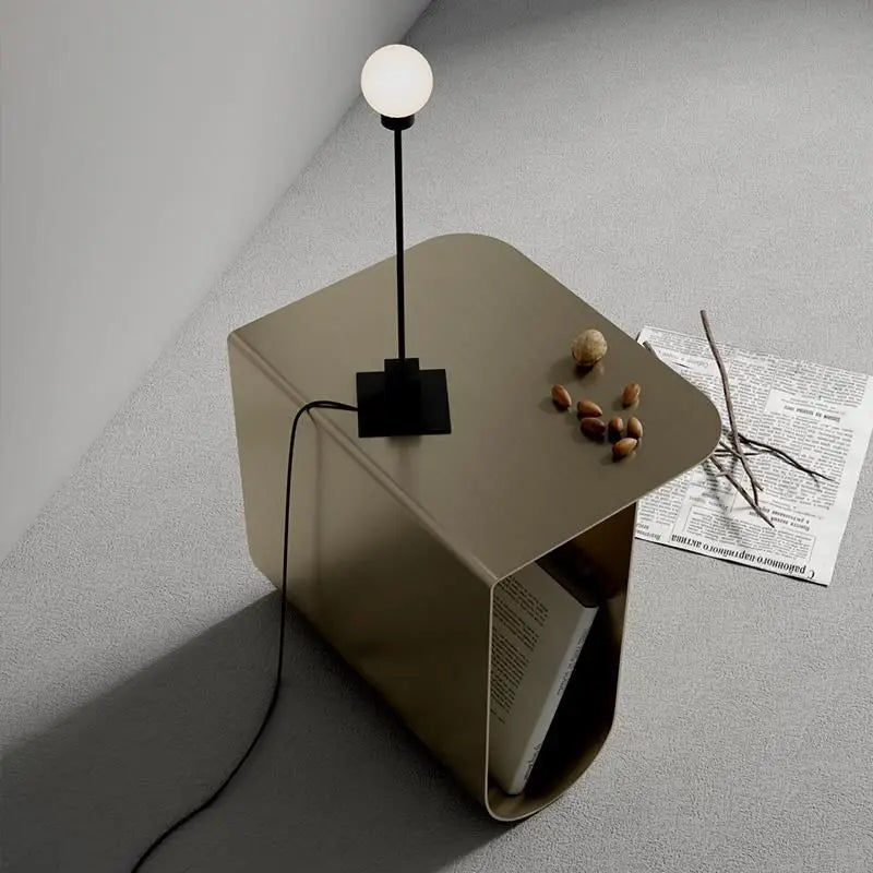 Italian Designer Coffee Table - Modern Minimalist Side Table for Living Room