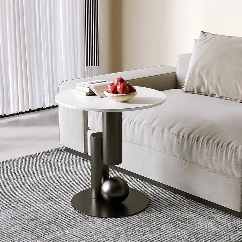 Modern Side Table | Minimalist Accent Table for Living Room, Bedroom & Balcony | Premium Luxury Furniture