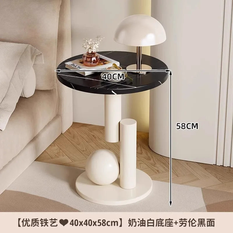 Modern Side Table | Minimalist Accent Table for Living Room, Bedroom & Balcony | Premium Luxury Furniture