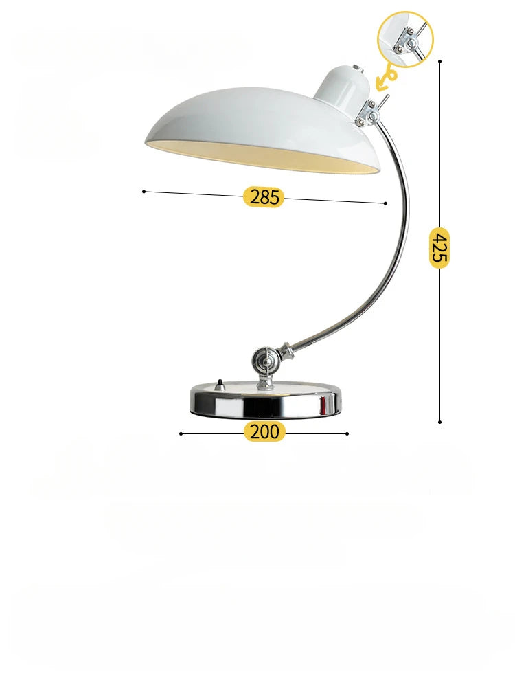 Nordic Table Lamp | Bauhaus Danish Design Bedside Desk Light