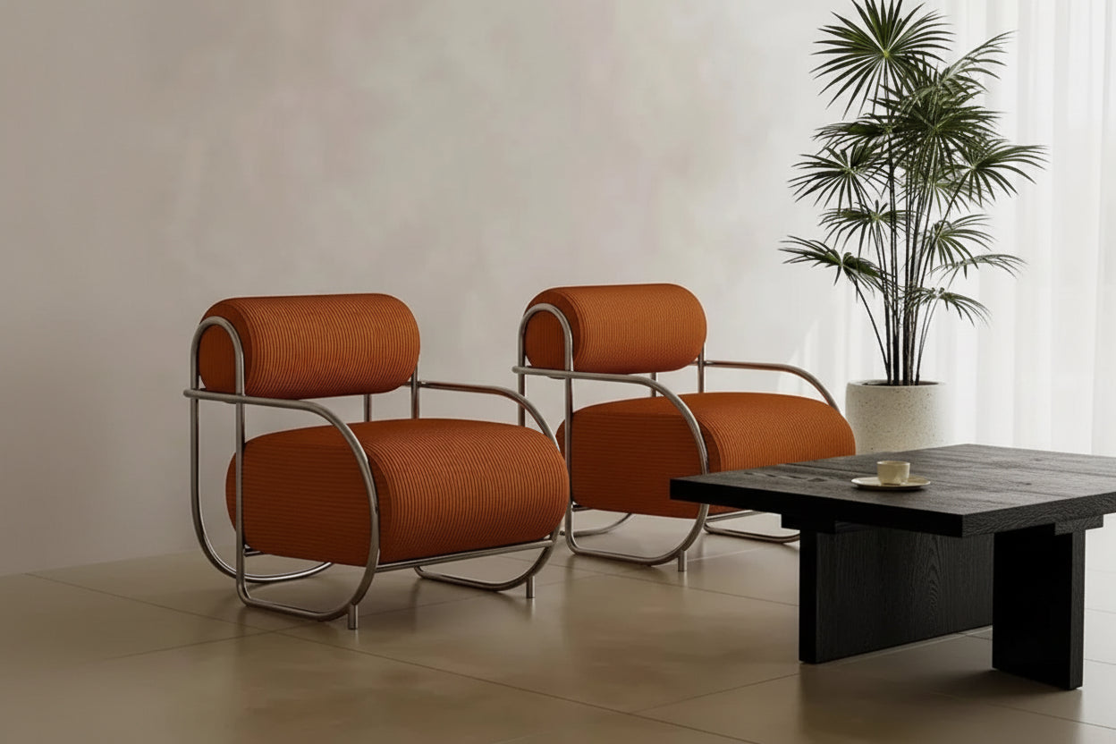 Medieval Retro Leisure Chair - Single Sofa