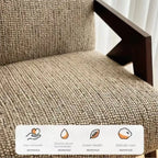 French Medieval Lazy Sofa Chair - Nordic Designer Accent Chair for Living Room