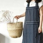 Seagrass Basket - Rattan Hanging Planter & Storage Organizer