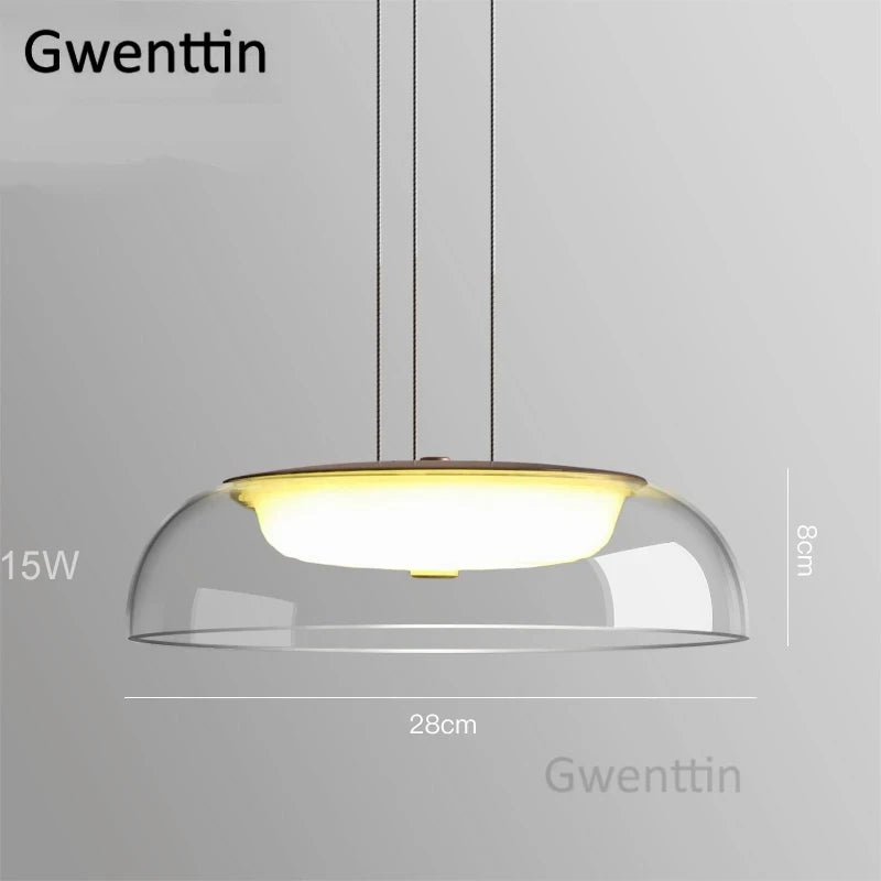 Modern Glass Pendant Light | Nordic LED Art Deco Chandelier