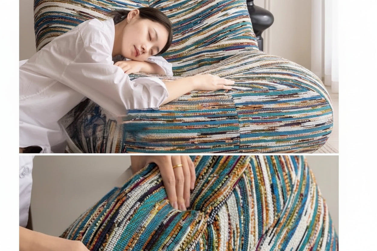 Wrought Iron Caterpillar Rocking Chair - Retro Caterpillar Lounge Chair