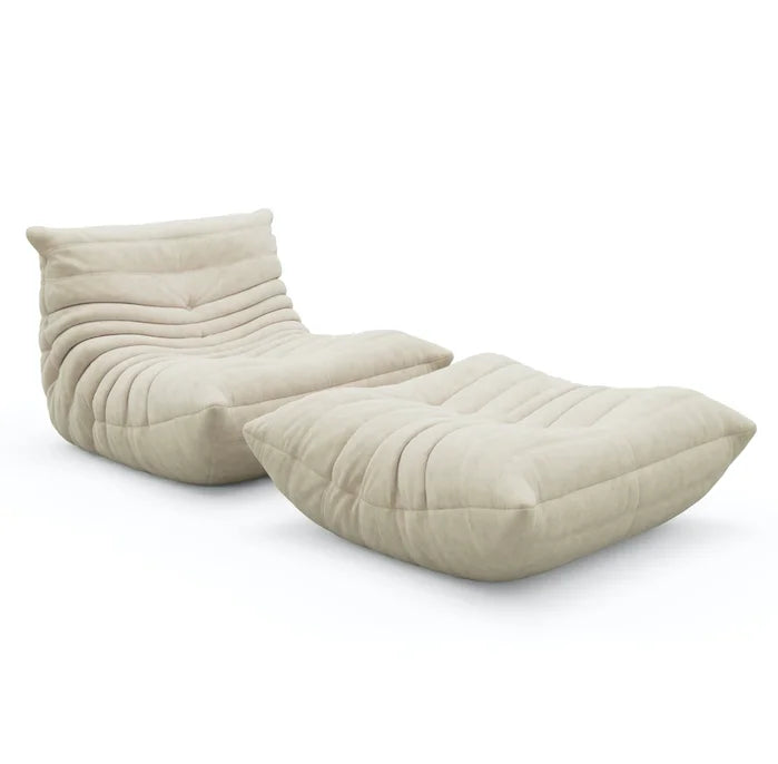 Lazy Sofa Chair - Tatami Reading Chair for Bedroom, Living Room & Balcony