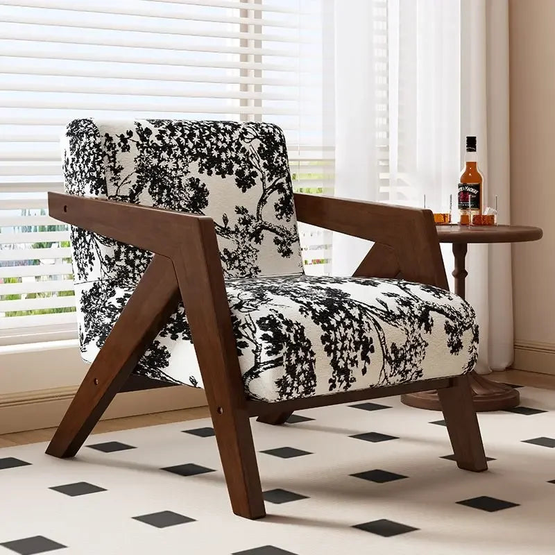 Mid-Century Modern Accent Chair - Armchair with Armrests