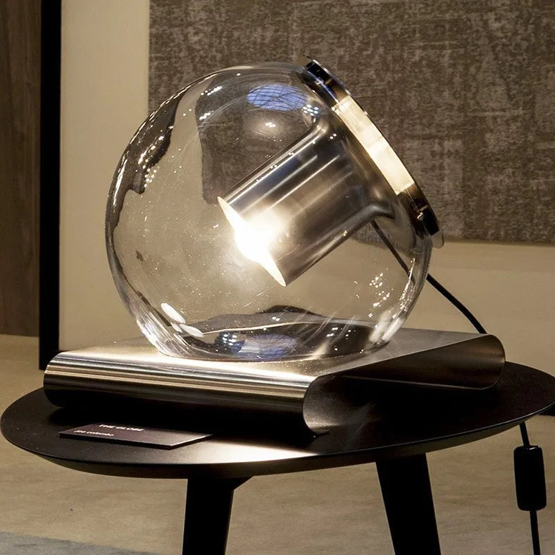 Glass Ball Lamp - Nordic Post-Modern Designer Light with Touch Control