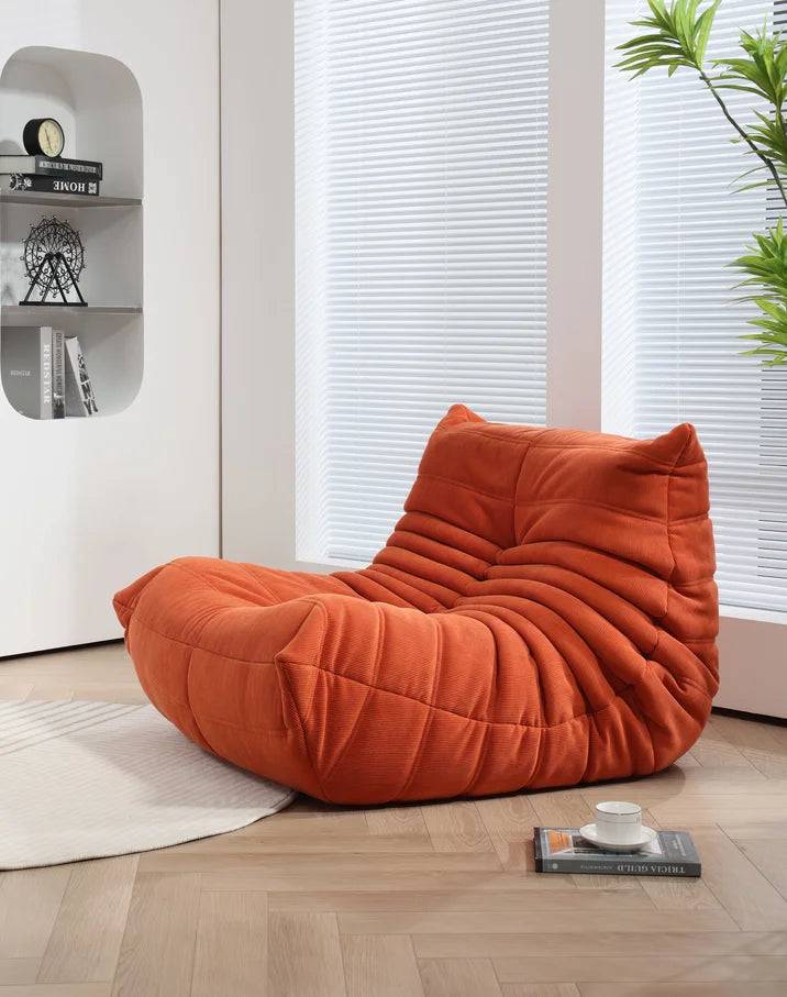 Lazy Sofa Chair - Tatami Reading Chair for Bedroom, Living Room & Balcony