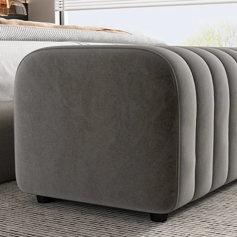 Bed End Bench - Upholstered Bedroom Bench for Shoe Changing & Dressing Room