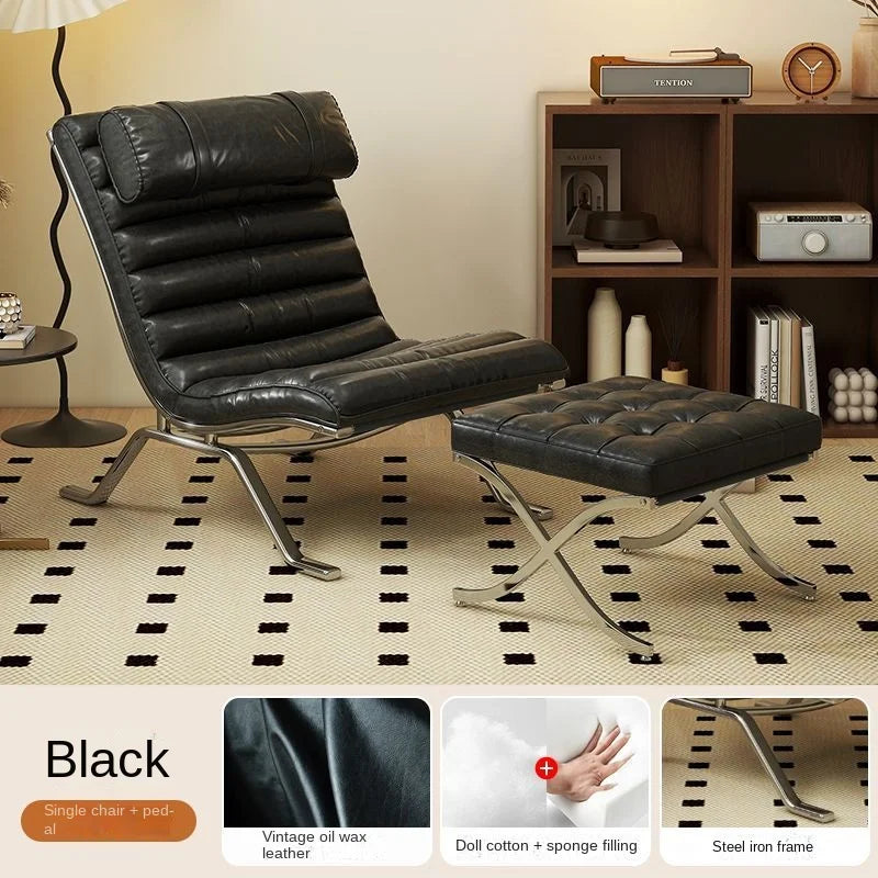 Minimalist Luxury Sofa Chair - Designer Lounge Chair for Living Room