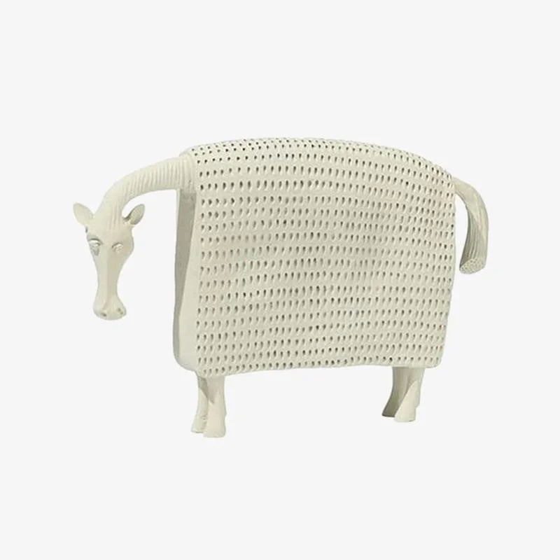 Vintage Minimalist Home Decor Ornament - Designer Accent for Living Room & Entryway