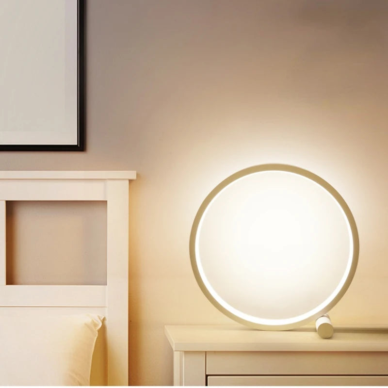LED Desk Lamp - USB Powered Touch Control Bedside Light with Dimming