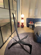 Nordic Solid Wood Sailboat Chair - Designer Harp Chair Lounge for Living Room