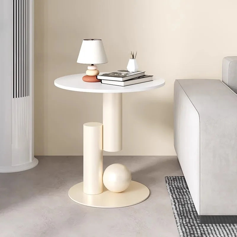 Modern Side Table | Minimalist Accent Table for Living Room, Bedroom & Balcony | Premium Luxury Furniture