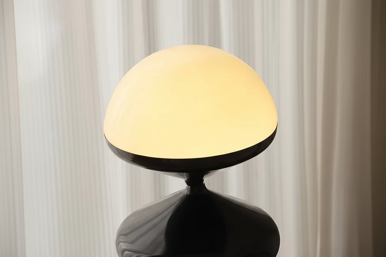 Scandinavian Gourd Floor Lamp - Mid-Century Cream LED Lamp for Living Room & Bedroom